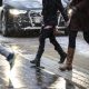 Jalankulkijan henki oli senteistä kiinni