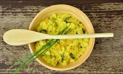 Raikas kana-kurkku risotto helpolla ohjeella: testaa tätä!