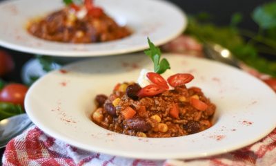 Viiden pavun chili on lämmin arkiruoka - kokeile!