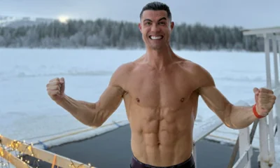 Supertähti Cristiano Ronaldo vieraili perheineen Lapissa